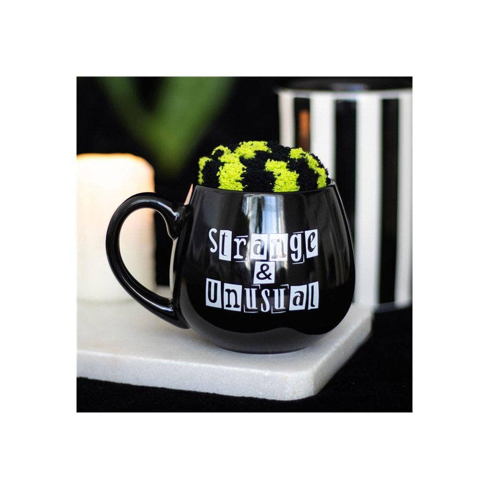 Strange & Unusual Mug and Socks Set | Calming Colour