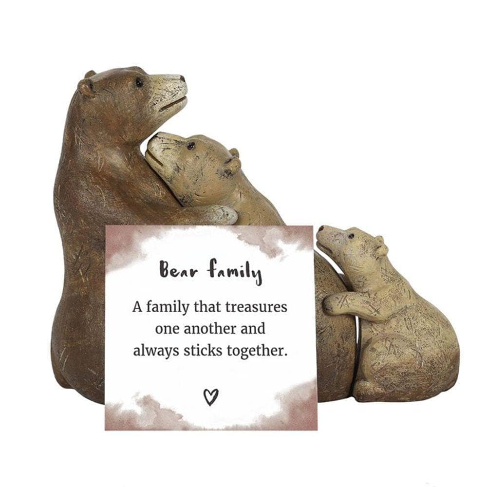 The Three Bears Family | Bear Ornament | Calming Colour