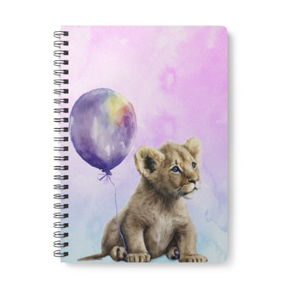 Tiger - Wirobound Softcover Notebook, A5 | Calming Colour