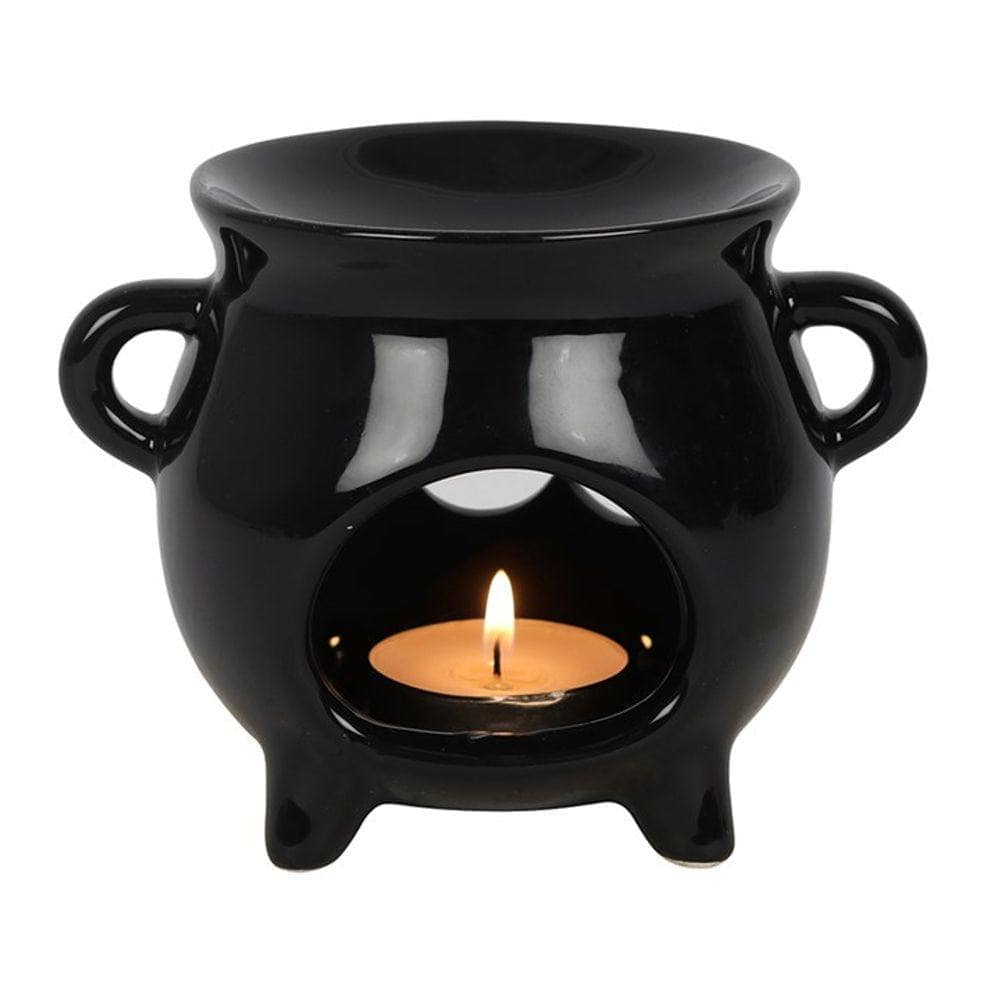 Triple Moon Cauldron Oil Burner | Calming Colour