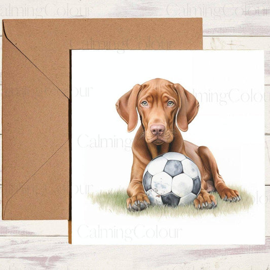 Vizsla Greeting Card | Birthday Card | Birthday Card