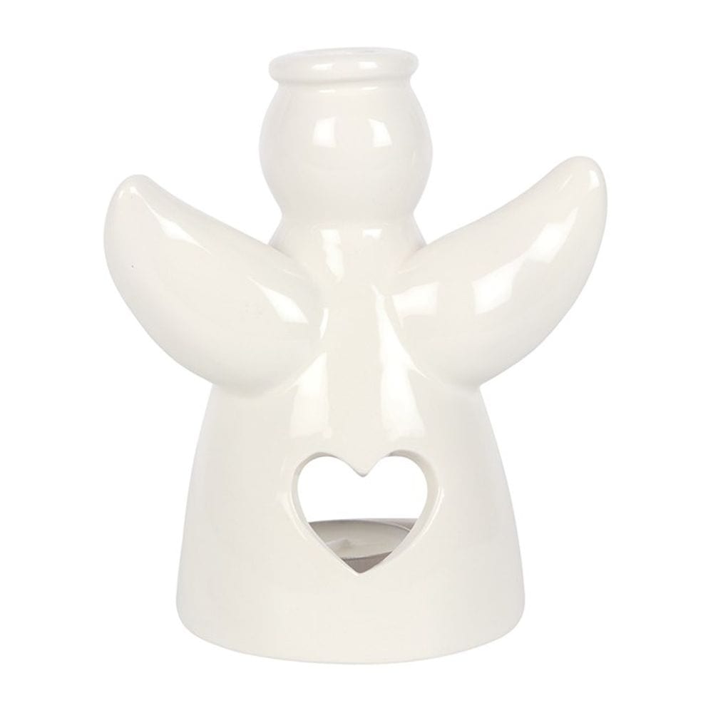 White Guardian Angel Tealight Holder | Buy2Get1Free | Calming Colour | Calming Colour