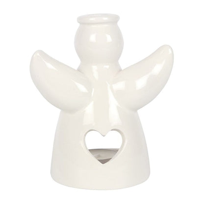 White Guardian Angel Tealight Holder | Buy2Get1Free | Calming Colour | Calming Colour