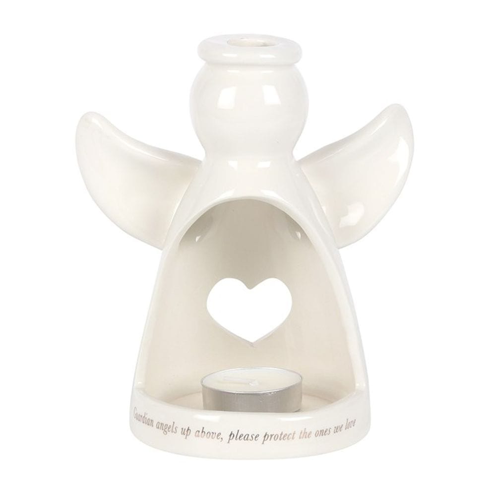 White Guardian Angel Tealight Holder | Buy2Get1Free | Calming Colour | Calming Colour