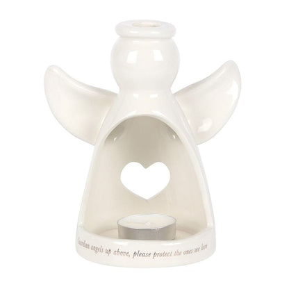 White Guardian Angel Tealight Holder | Buy2Get1Free | Calming Colour | Calming Colour