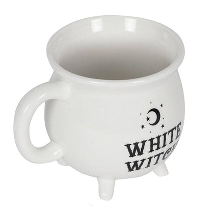 White Witch Cauldron Mug | Calming Colour