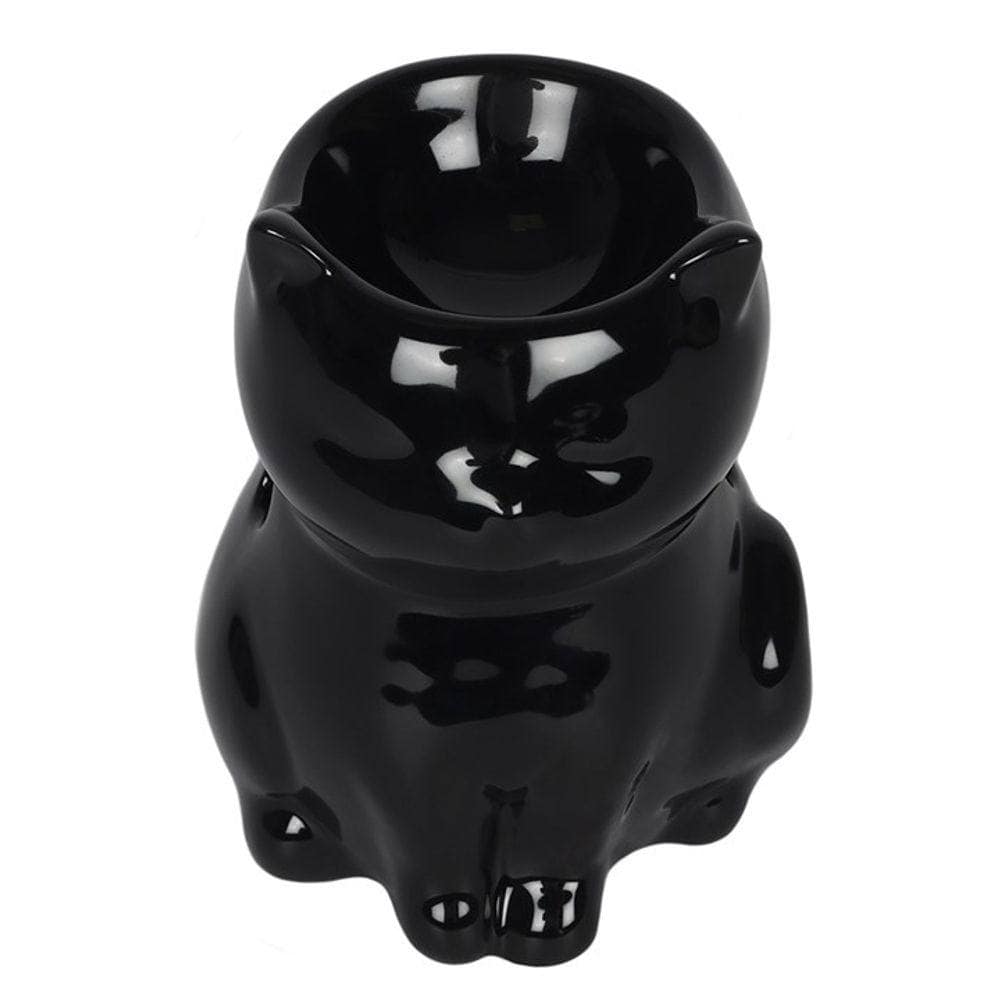 Witches Black Cat Oil Burner | Calming Colour