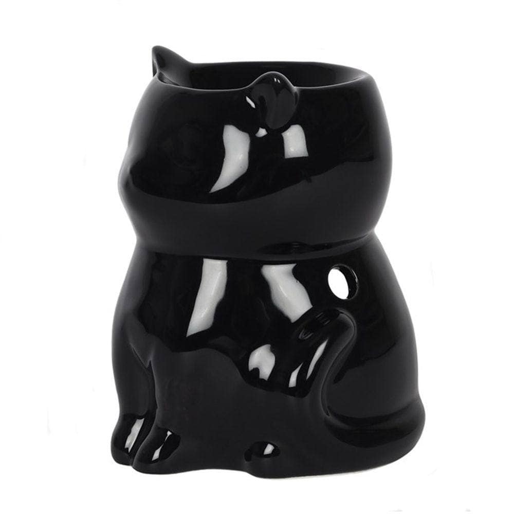 Witches Black Cat Oil Burner | Calming Colour