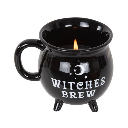 Witches Brew Cauldron Mug Candle | Calming Colour