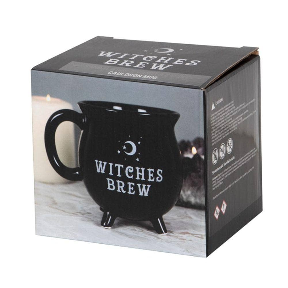 Witches Brew Cauldron Mug Candle | Calming Colour