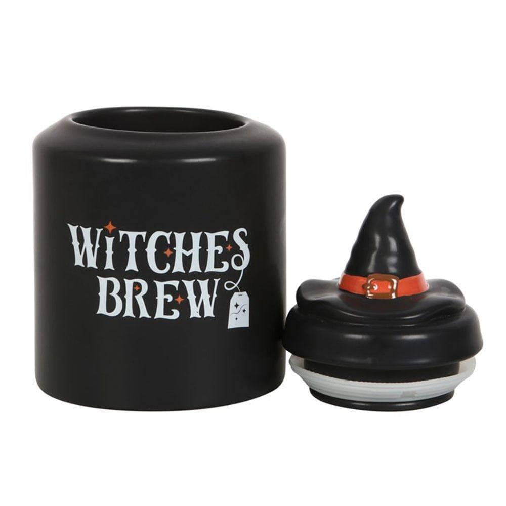 Witches Brew Ceramic Tea Canister | Calming Colour