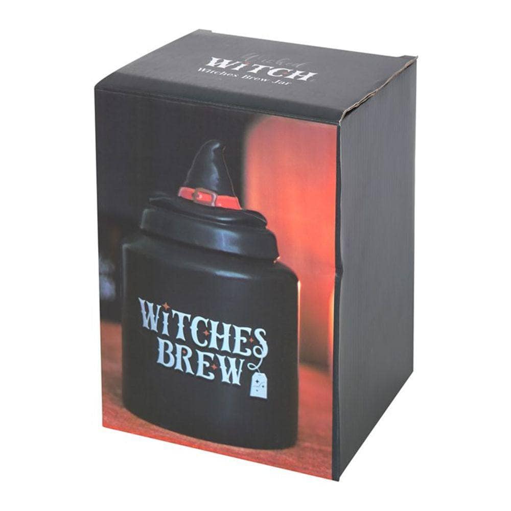 Witches Brew Ceramic Tea Canister | Calming Colour