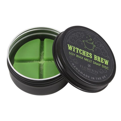 Witches Brew Soy Wax Snap Disc | Calming Colour