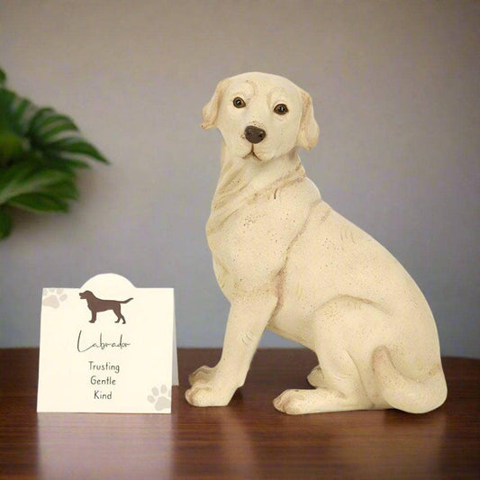 Yellow Labrador | Dog Ornament | Figurine